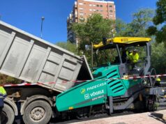 Madrid apuesta por un asfalto aromatizado a mango este año