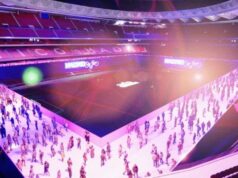 Madrid On Ice: el estadio Riyadh Air Metropolitano acoge una de las mayores pistas de patinaje sobre hielo de Europa