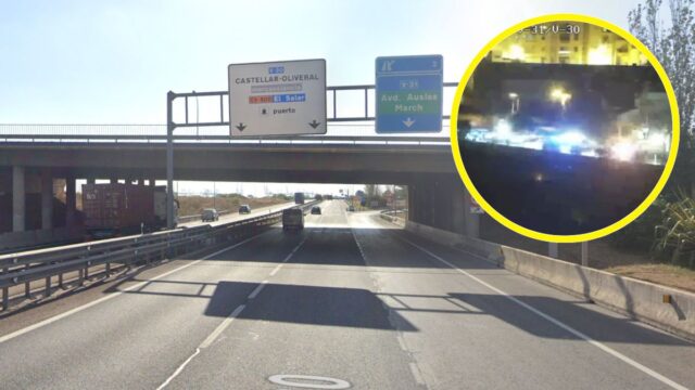 Accidente Mortal Motorista Castellar Valencia