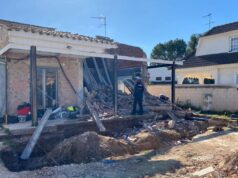 Última Hora: Varios heridos tras el derrumbe de un edificio en esta calle de l’Eliana