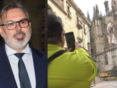 La Catedral de Plasencia estrena un mural en honor a la Semana Santa