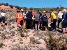 “Puede haberse roto la rodilla”: rescatan a un joven estudiante tras caerse en una zona complicada de Utiel