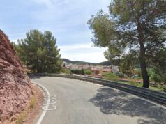 Fallece un ciclista de 52 años tras un accidente en la CV-25 en Olocau