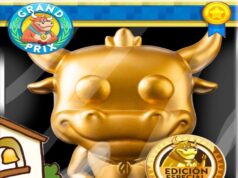 FAMOSA sorprende con la vaquilla dorada en su colaboración con El Grand Prix del Verano