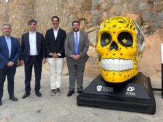 Ávila acoge la exposición Mexicráneos con 12 cráneos gigantes en El Rastro