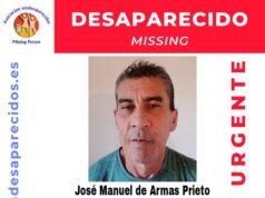 José Manuel de Armas, desaparecido en Manises desde el 2 de agosto