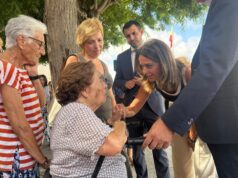 Nuria Martínez rinde homenaje a las víctimas del atentado de ETA en Mutxamel 34 años después