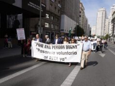 Abogados y procuradores protestan en Madrid para pedir acceso al RETA en condiciones ventajosas