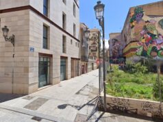 Un indigente muere acuchillado con un paraguas en el centro de Valencia