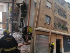 Desalojan un edificio en Alfafar tras ceder parte del forjado