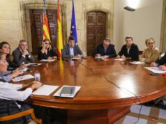 El conseller de Emergencias informa al President sobre la situación meteorológica en la Comunitat Valenciana