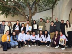 Jóvenes brasileños presentan el programa Partiu Futuro en Paiporta