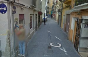 La calle Viana, epicentro de otro violento suceso en Valencia