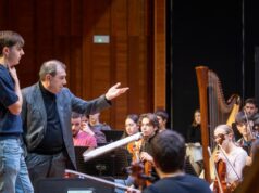 Daniele Gatti visitó el Conservatorio Superior Joaquín Rodrigo para conmemorar el Día de Santa Cecilia