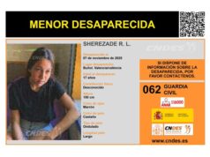 Menor desaparecida en Buñol desde el 7 de noviembre