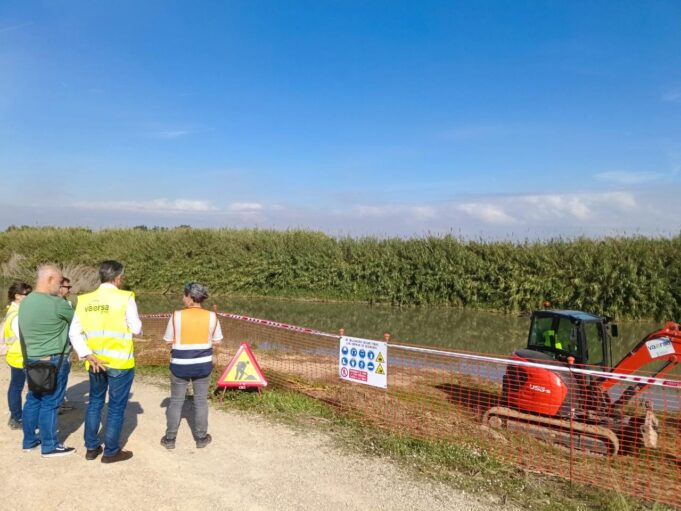 Inicio de trabajos en Polinyà del Xúquer para prevenir inundaciones