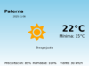 AEMET: El tiempo para Paterna – 6 de Noviembre de 2025