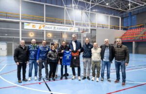 El director general de Deporte celebra la inauguración del renovado pabellón de Sedaví tras su reconstrucción por la Fundación ACB
