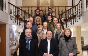 Juanfran Pérez Llorca visita el Ayuntamiento de Utiel en su primera vez como President