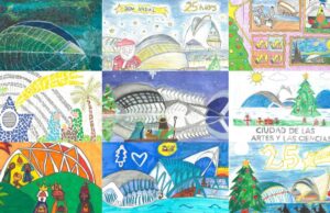 La Ciutat de les Arts i les Ciències selecciona su tarjeta navideña entre 1.500 dibujos