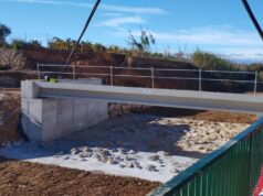 La Generalitat concluye la reconstrucción del puente de La Loma en Loriguilla con la instalación de vigas
