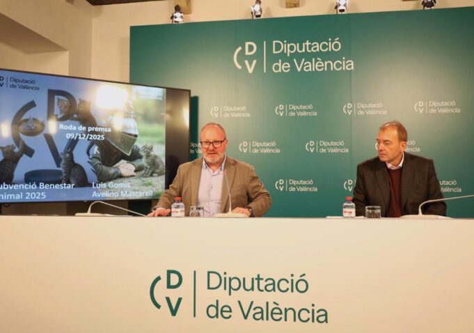 La Generalitat y la Diputación de Valencia destinan un millón de euros a pequeños municipios para la Ley de Bienestar Animal