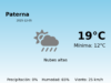 Predicción meteorológica: Paterna, 5 de Diciembre de 2025