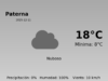 Previsión de la AEMET en Paterna hoy 11 de Diciembre de 2025