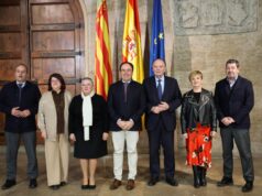 Juanfran Pérez Llorca dialoga con el Comité Ejecutivo del Consejo Superior de Cámaras de la Comunidad Valenciana