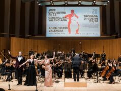 La Jove Orquestra de la Generalitat cierra su ciclo de conciertos de invierno ante más de 2,300 asistentes