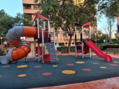 Paterna renueva los parques de la calle Alcora y Almassora para el disfrute infantil