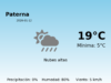 Predicción meteorológica: Paterna, 12 de Enero de 2026