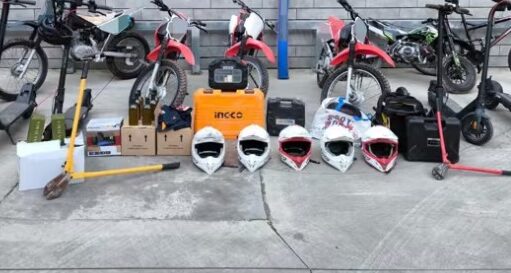 Golpe al robo de motos en un circuito de Paterna