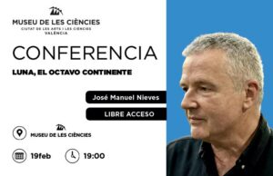 Conferencia gratuita sobre la Luna en el Museu de les Ciències a cargo de José Manuel Nieves