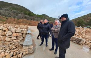 El puente de las Madroneras en Chera es reconstruido para mejorar su capacidad y seguridad ante inundaciones futuras