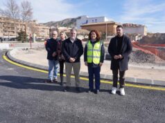 La Generalitat inaugura una nueva rotonda en Villena y avanza en la eliminación del paso a nivel ferroviario