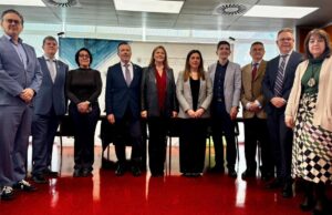 Carmen Ortí reafirma el respaldo de la Generalitat Valenciana al Consorcio Espacial en su visita