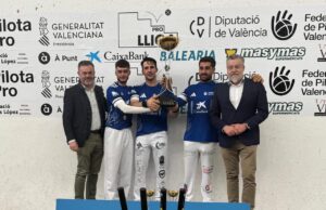 José Díez presencia la emocionante final del Campeonato Individual de Escala y Corda