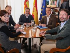 José Díez y el alcalde de San Antonio de Benagéber abordan mejoras en las instalaciones deportivas del municipio