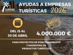 La Generalitat Valenciana destina 4 millones de euros para impulsar a las empresas turísticas