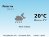 Predicción meteorológica: Paterna, 12 de Marzo de 2026