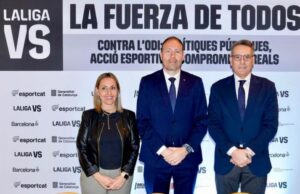 Laliga impulsa la lucha contra el odio con un acuerdo junto al Gobierno de Cataluña