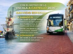 La Generalitat amplía el servicio del TRAM para el evento ‘Escala a Castelló 2026’