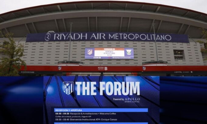 El Davos del deporte llega al Riyadh Air Metropolitano con grandes ejecutivos