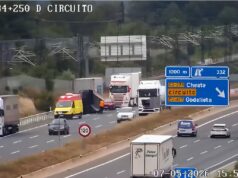 Un accidente colapsa la A-3 en Chiva y provoca largas retenciones