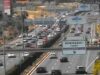 Burjassot: un accidente colapsa la CV-35 en plena entrada a Valencia