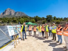 Finalizan las obras de modernización de la balsa de riego de Finestrat para un uso más eficiente del agua
