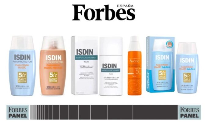 ISDIN vuelve a encabezar el ranking Forbes de protectores solares en España