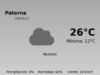 Previsión de la AEMET en Paterna hoy 12 de Mayo de 2026