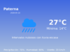 AEMET: El tiempo para Paterna – 14 de Mayo de 2026